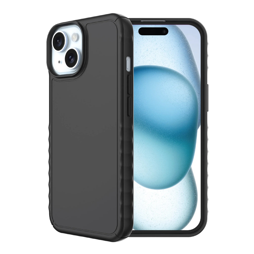 Protective Gel Phone Case for Iphone 17E / Iphone 16E / Iphone 15 / Iphone 14 / Iphone 13 - Black
